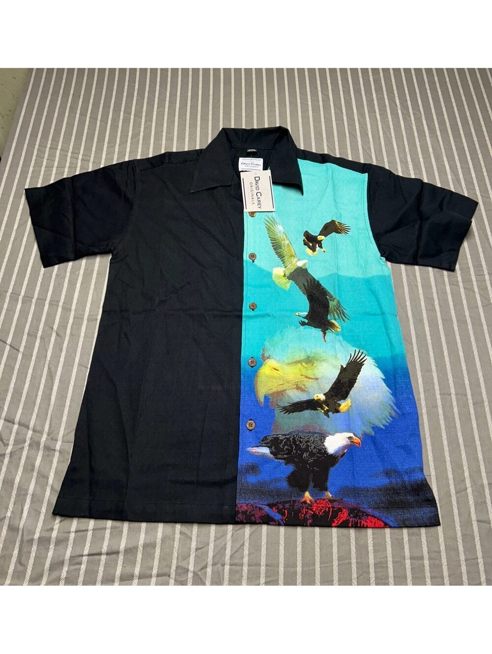 vintage David Carey Originals shirt National Wildlife Federation Men's Medium